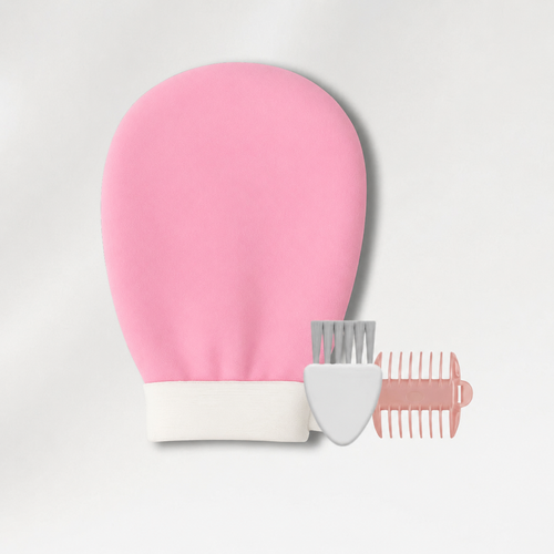 Coffret Gant Exfoliant, Sabot et Brosse de Nettoyage