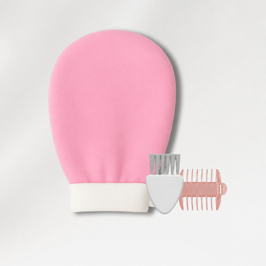 Coffret Gant Exfoliant, Sabot et Brosse de Nettoyage