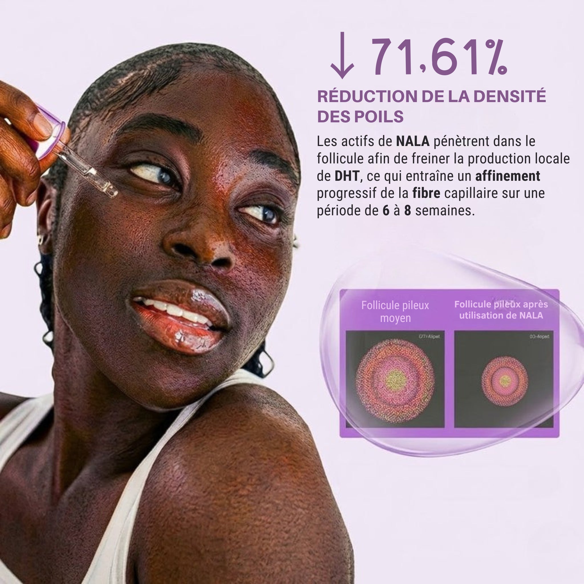 Le soin anti-repousse naturel — Nala™