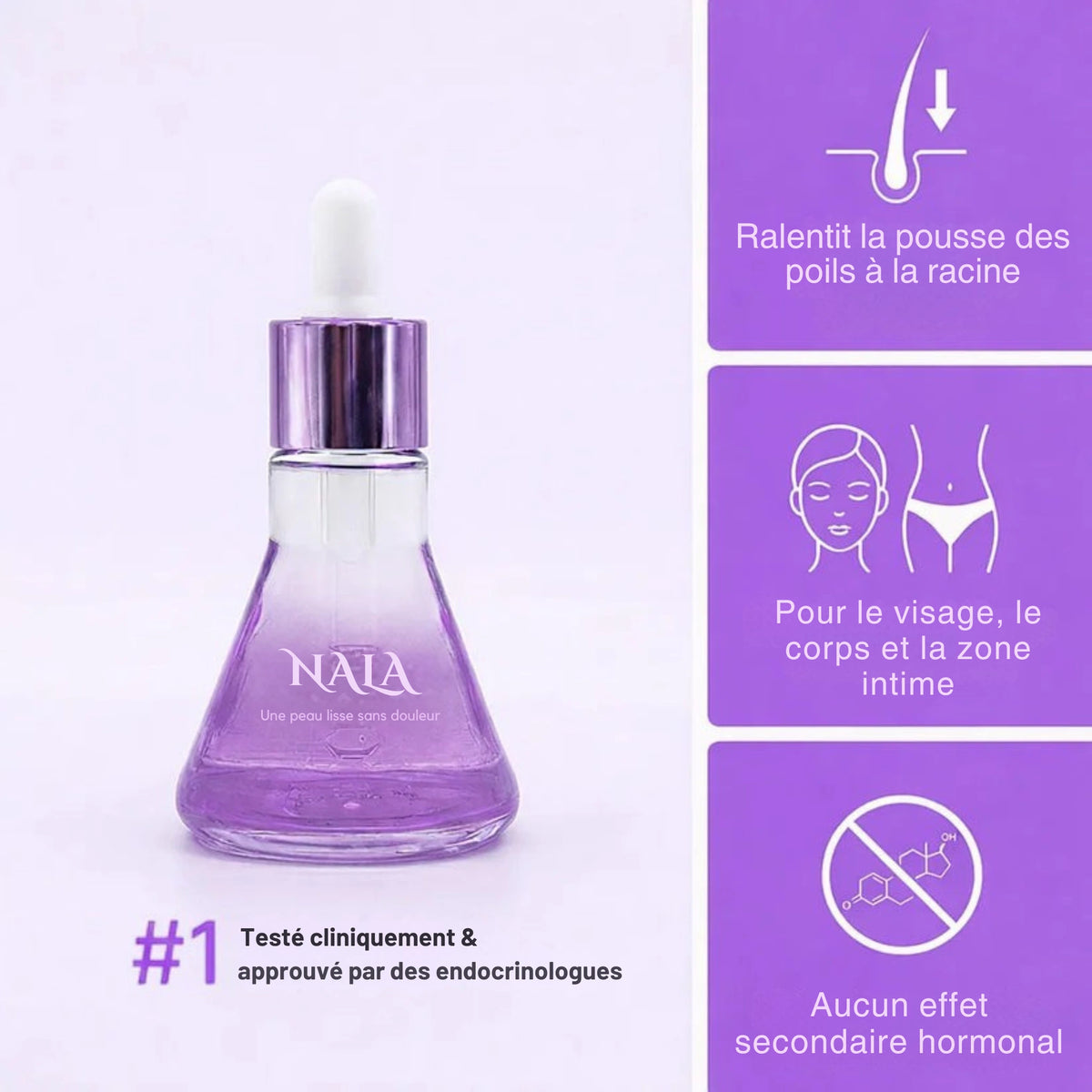 Le soin anti-repousse naturel — Nala™