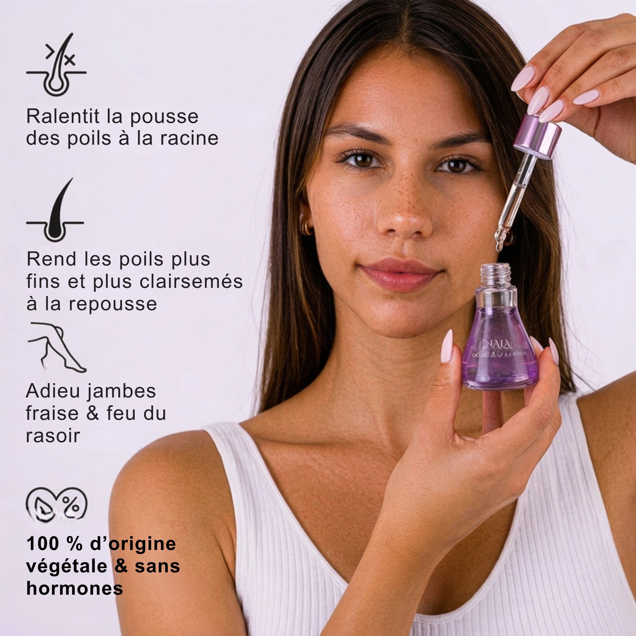 Le soin anti-repousse naturel — Nala™