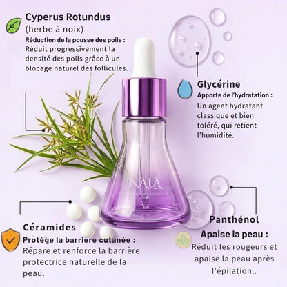 Le soin anti-repousse naturel — Nala™
