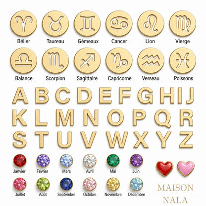 Collier Signature Nala™ – Votre histoire, vos pendentifs